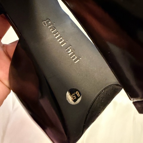 Gianni Bini Black Patent Platform Heels (Size 8.5) 🖤 Black Patent Leather Heels - Picture 7 of 9